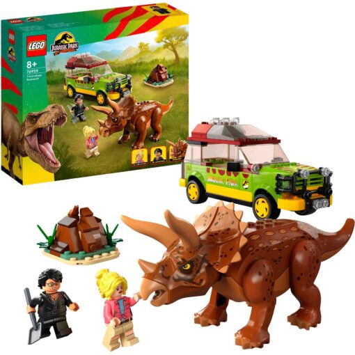 Lego 76959 Jurassic World Triceratops-Forschung