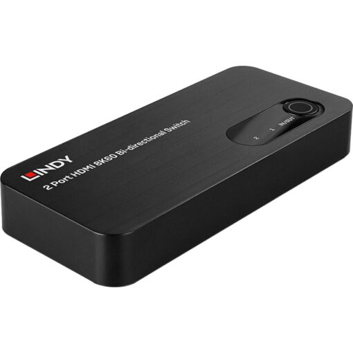 Lindy 2-Port HDMI Switch 2.1 8K60 HDR