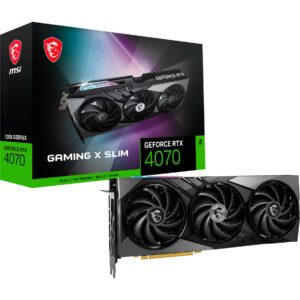 MSI GeForce RTX 4070 GAMING X SLIM 12G