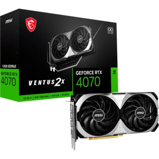 MSI GeForce RTX 4070 VENTUS 2X E OC