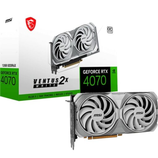 MSI GeForce RTX 4070 VENTUS 2X OC WHITE