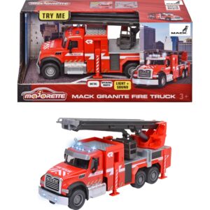 Majorette Mack Granite Feuerwehr-Truck