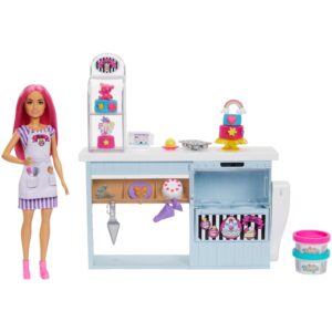 Mattel Barbie Bäckerei Spielset mit Puppe