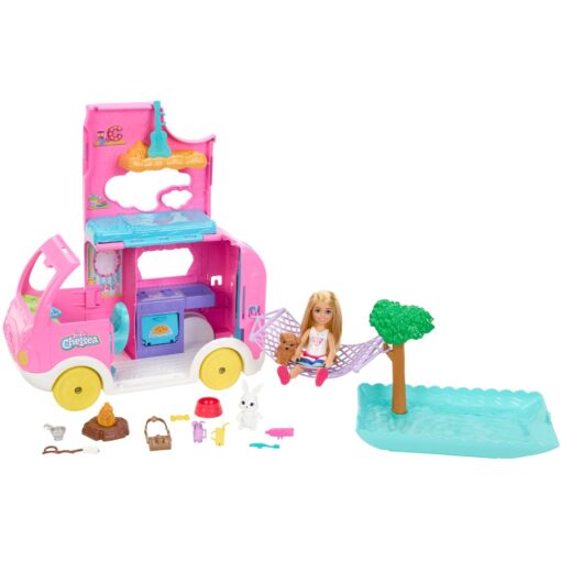 Mattel Barbie Chelsea 2-in-1 Camper