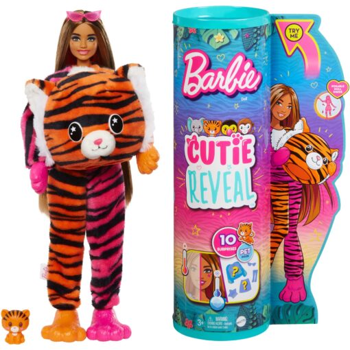 Mattel Barbie Cutie Reveal Dschungel Serie - Tiger