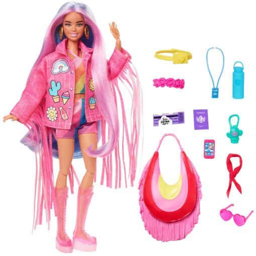 Mattel Barbie Extra Fly - Barbie-Puppe im Wüstenlook