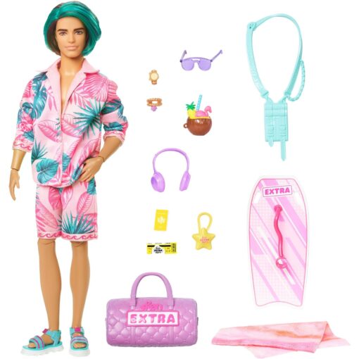 Mattel Barbie Extra Fly - Ken-Puppe mit Strandmode