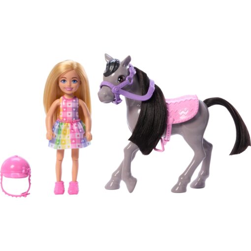 Mattel Barbie Family & Friends Chelsea und Pony