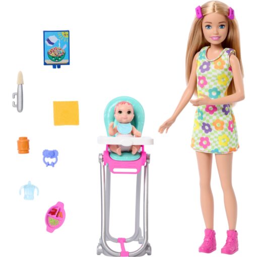 Mattel Barbie Family & Friends New Skipper Babysitters Inc. Spielset