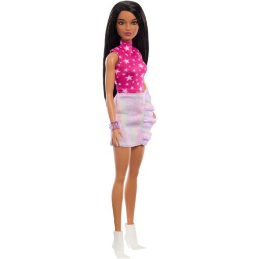 Mattel Barbie Fashionistas-Puppe Rock pink and metallic