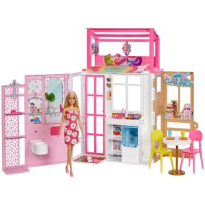 Mattel Barbie Haus und Puppe