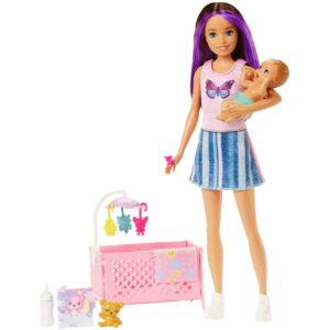 Mattel Barbie Skipper Babysitters Inc. Sleepy Baby Skipper