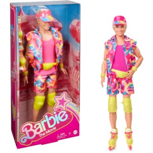 Mattel Barbie The Movie - Ken-Sammelpuppe mit Inlineskating-Outfit