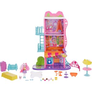 Mattel Enchantimals Stadthaus & Café Spielset