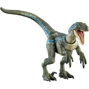 Mattel Jurassic World Hammond Collection - Velociraptor Blue