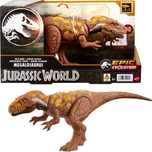 Mattel Jurassic World Wild Roar Megalosaurus