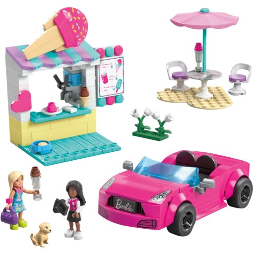 Mattel MEGA Barbie Cabrio & Eisstand