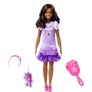 Mattel My First Barbie Brooklyn mit Pudel (schwarze Haare)