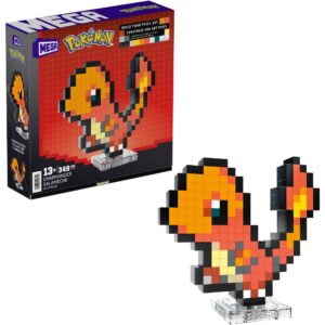 Mattel Pokémon Glumanda Pixel Art