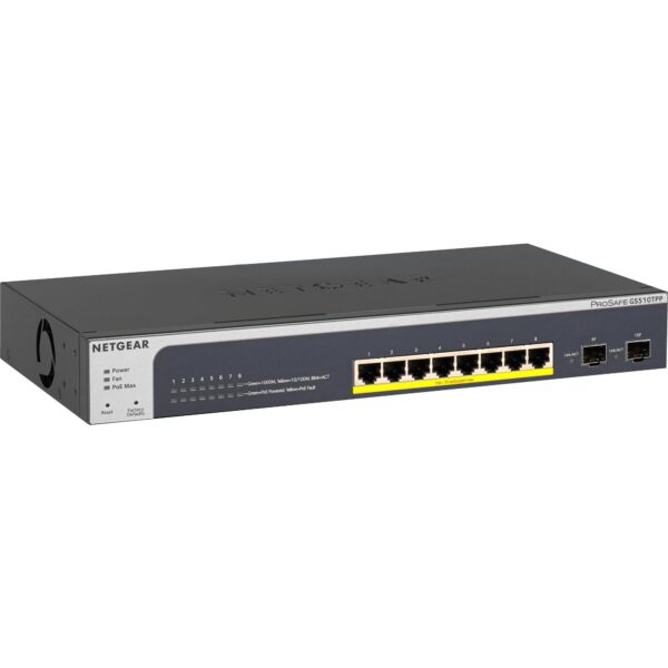 Netgear GS510TPP PoE/GE/GE/SMA/08