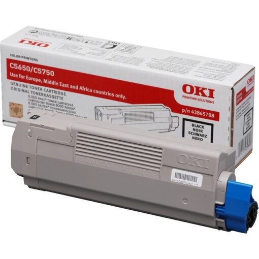 OKI Toner Schwarz 43865708