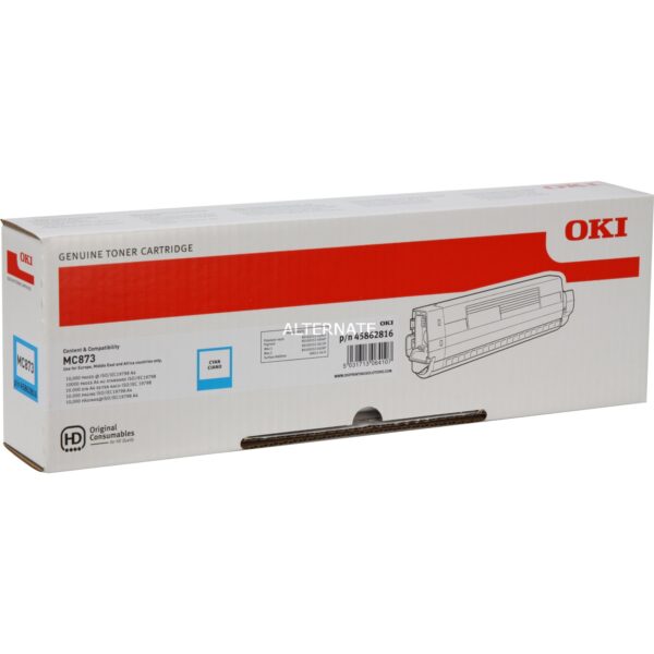 OKI Toner cyan 45862816