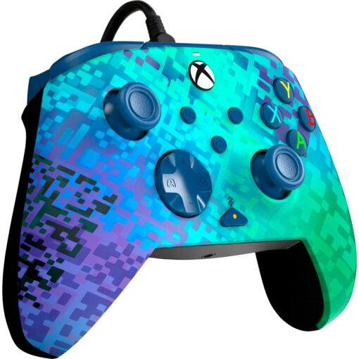 PDP Rematch Advanced Wired Controller - Glitch Green