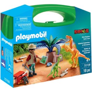 PLAYMOBIL 70108 Dino Rise Dino-Forscher zum Mitnehmen