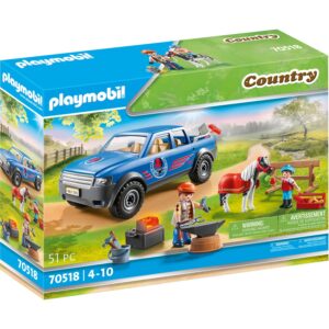 PLAYMOBIL 70518 Country Mobiler Hufschmied