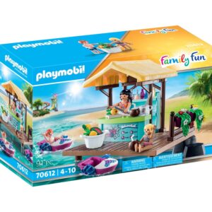 PLAYMOBIL 70612 Family Fun Paddleboot-Verleih mit Saftbar