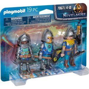 PLAYMOBIL 70671 Novelmore 3er Set Novelmore Ritter