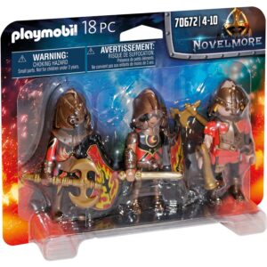 PLAYMOBIL 70672 Novelmore 3er Set Burnham Raiders