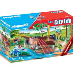 PLAYMOBIL 70741 City Life Abenteuerspielplatz mit Schiffswrack