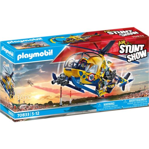 PLAYMOBIL 70833 Air Stuntshow Filmcrew-Helikopter