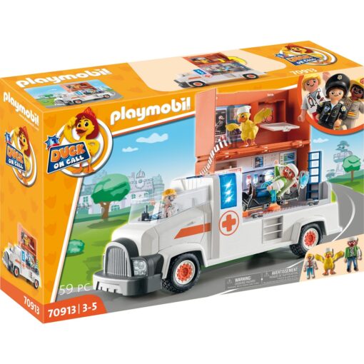 PLAYMOBIL 70913 DUCK ON CALL Notarzt Truck