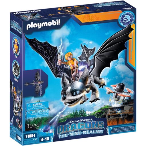 PLAYMOBIL 71081 Dragons: The Nine Realms - Thunder & Tom