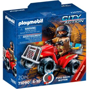 PLAYMOBIL 71090 City Action - Feuerwehr-Speed Quad