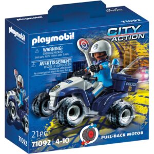 PLAYMOBIL 71092 City Action Polizei-Speed Quad