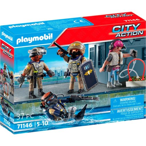 PLAYMOBIL 71146 City Action SWAT-Figurenset