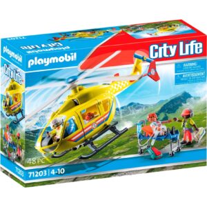 PLAYMOBIL 71203 City Life - Rettungshelikopter