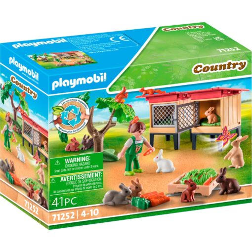 PLAYMOBIL 71252 Kaninchenstall