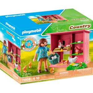 PLAYMOBIL 71308 Country Hühner mit Küken