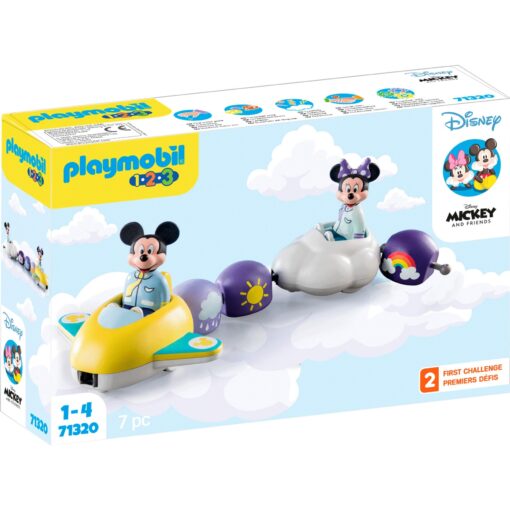 PLAYMOBIL 71320 1.2.3 & Disney: Mickys & Minnies Wolkenzug