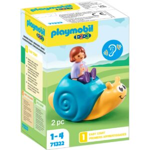 PLAYMOBIL 71322 1.2.3 Schaukelschnecke mit Rassel