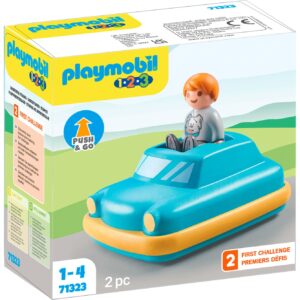 PLAYMOBIL 71323 1.2.3 Push & Go Car