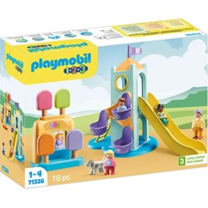 PLAYMOBIL 71326 1.2.3: Erlebnisturm mit Eisstand