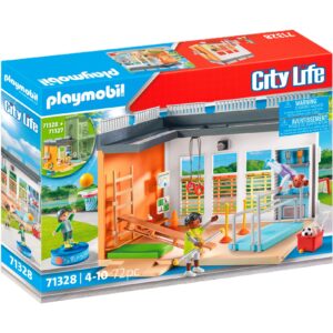 PLAYMOBIL 71328 City Life Anbau Turnhalle