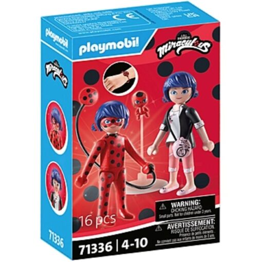 PLAYMOBIL 71336 Miraculous: Marinette & Ladybug