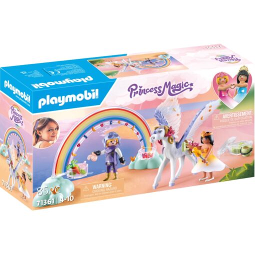 PLAYMOBIL 71361 Princess Magic Himmlischer Pegasus mit Regenbogen