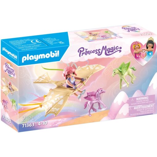 PLAYMOBIL 71363 Princess Magic Himmlischer Ausflug mit Pegasusfohlen